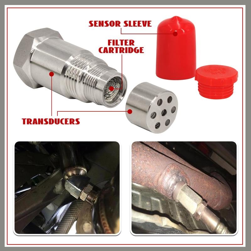 Buy 1 Get 1 Free🔥M18x1.5 Automotive Universal Oxygen Sensor Decoder (With Filter Element)