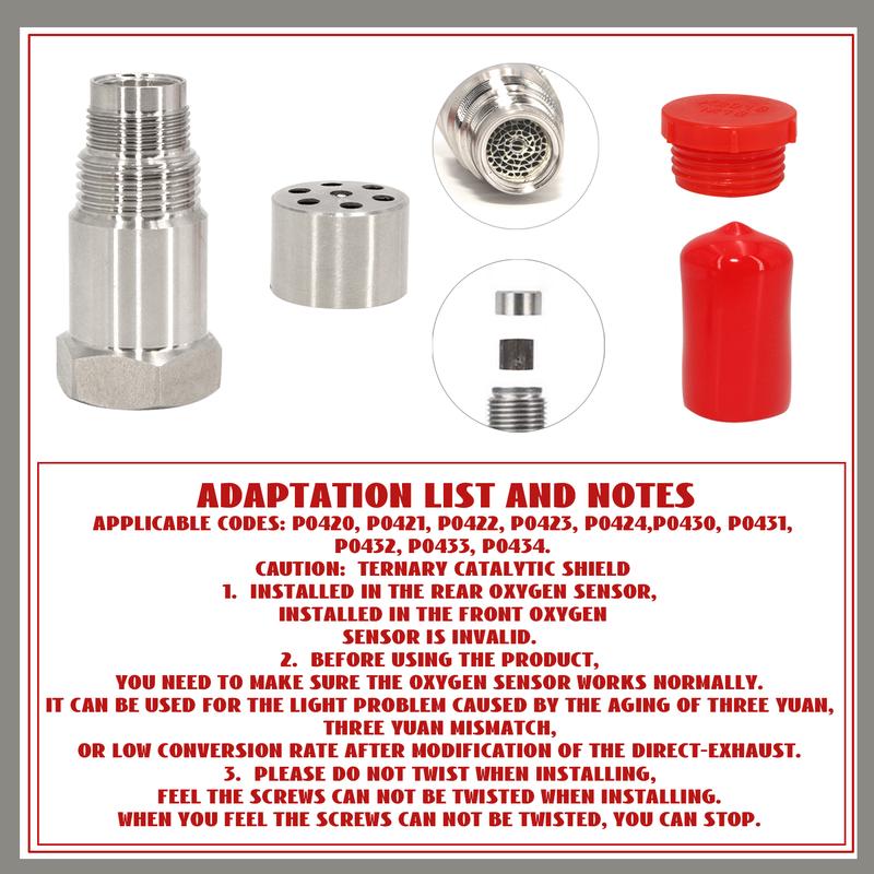 Buy 1 Get 1 Free🔥M18x1.5 Automotive Universal Oxygen Sensor Decoder (With Filter Element)